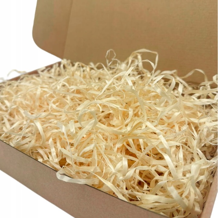 WEŁNA drzewna sucha SIANKO wypełniacz ŚWIERK 1kg