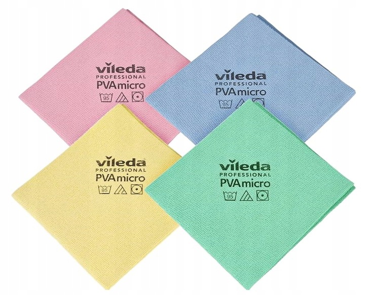 Ścierka Vileda PVA micro PROFESSIONAL magiczna ściereczka 38x35cm 4szt