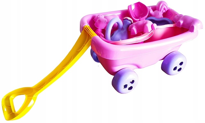 WÓZEK WÓZECZEK TACZKA + FOREMKI DLA MALUSZKA PL DZ