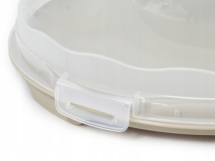 POJEMNIK NA CIASTO 30cm wypieki TORTOWNICA z uchwytem ZAMYKANA pudełko