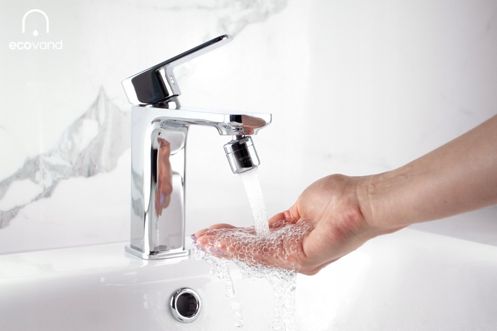 PERLATOR z przegubem ECOVAND PRO 4 L/MIN M22 OSZCZĘDZA -60% WODY