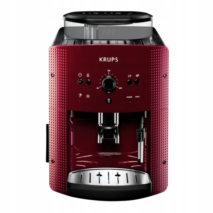 Ekspres ciśnieniowy do kawy z młynkiem KRUPS EA8107 15 bar czerwony