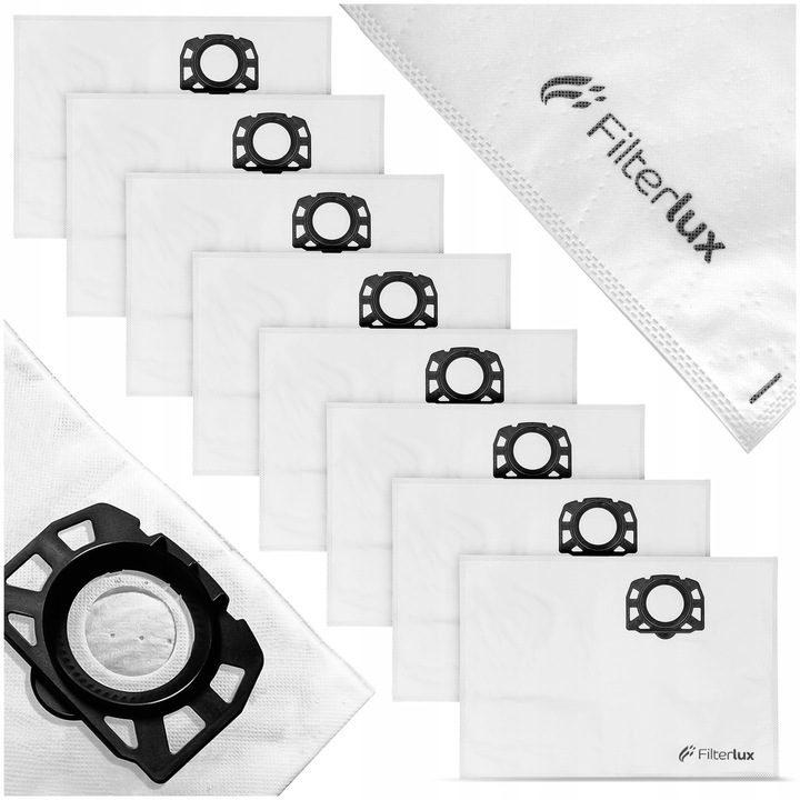 8x WORKI DO ODKURZACZA KARCHER WD3 KFI 357 V17 V15 SE3001 WD2 PLUS MOCNE