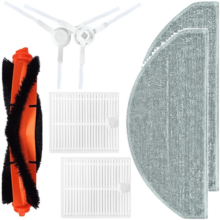 ZESTAW DO XIAOMI ROBOT VACUUM S20 / E10 / AKCESORIA SZCZOTKI FILTRY