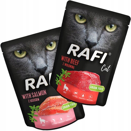Rafi Cat Mix Smaków Saszetka 10x300g Dla Kota