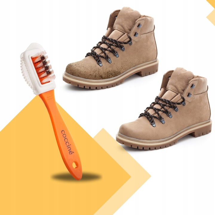 Do Czyszczenia Ochrony Impregnacji Butów Zamsz i Nubuk Coccine Zestaw