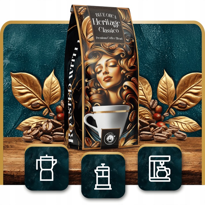 Kawa ziarnista CLASSICO HERITAGE Limited Edition Świeżo Palona