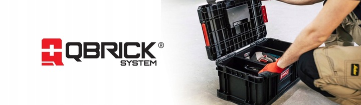 SKRZYNIA NARZĘDZIOWA MODUŁOWA 26L Qbrick System TWO Toolbox Plus Vario