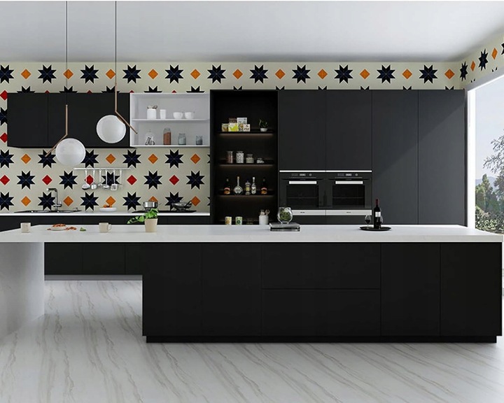 SAMOPRZYLEPNA MEBLOWA OKLEINA NA MEBLE CZARNA MATOWA 60cm x 10m