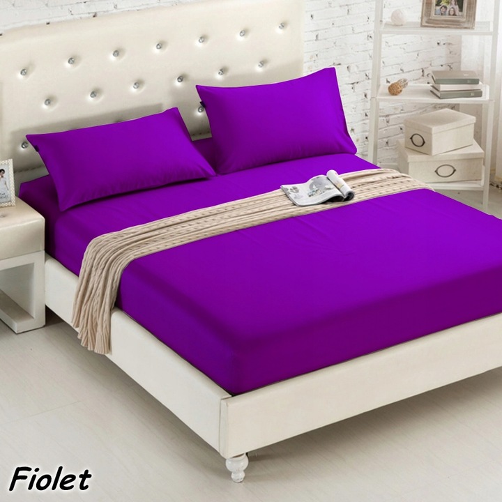 PRZEŚCIERADŁO Z GUMKĄ 100% BAWEŁNA 140X200 + 25