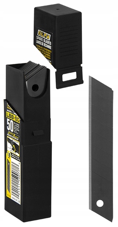 OLFA LBB-50 ostrza 18 mm Excel Black 50 szt., opakowanie zbiorcze