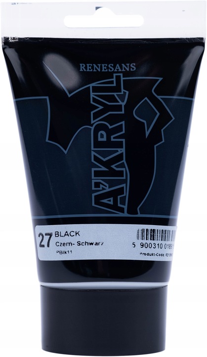 Renesans A'kryl zestaw farb akrylowych 12x100 ml.