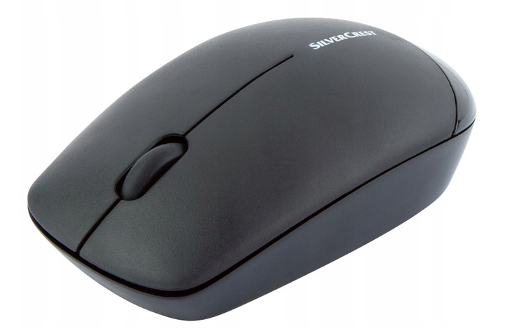 Zestaw klawiatura i mysz Silvercrest czarny, do gier BEZPRZEWODOWA QWERTZ