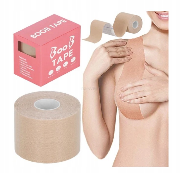 ORYGINALNA TAŚMA BOOB TAPE MODELUJĄCA BIUST DEKOLT