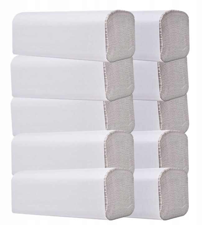 Ręcznik papierowy ZZ Bio szary 4000szt GRUBY Gramatura 38-40g 21cm x23 4000