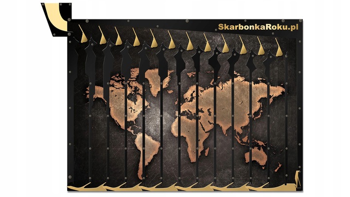 Prezent dla podróżnika | Mapa Świata