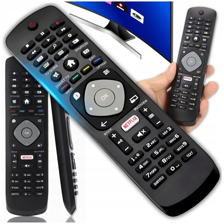 Pilot do telewizora Philips zamiennik LED 4K UHD SMART FULL HD