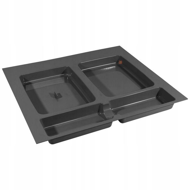 Kosz do segregacji MULTINO do szafki 60cm, 3 pojemniki