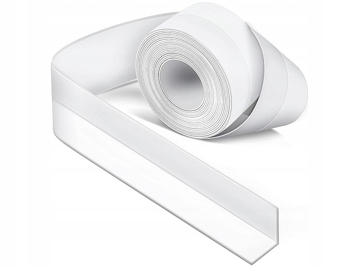 2X TAŚMA USZCZELNIAJĄCA DO WANNY BRODZIKA UMYWLKI ZLEWU 38mm X 3,2m