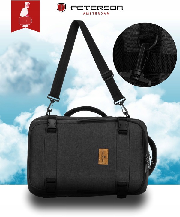 PLECAK RYANAIR WIZZAIR 40x20x25 DO SAMOLOTU PODRÓŻNY BAGAŻ PODRĘCZNY