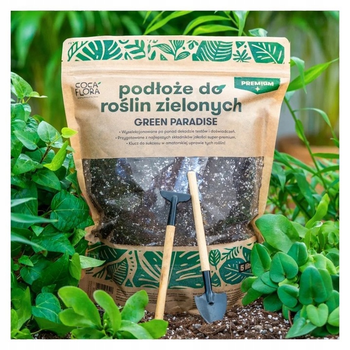 Podłoże MIX - Ziemia - Do Roślin ZIELONYCH PREMIUM Mieszanka Green