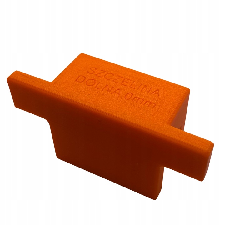 Przyrząd do montażu frontów szafek w meblach szczelina dolna 0mm na