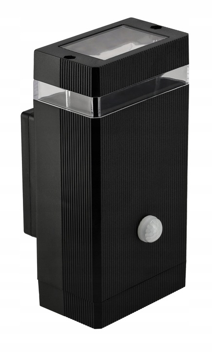 Lampa Elewacyjna Zewnętrzna LED Z Czujnikiem Ruchu i Zmierzchu 1x GU10 PIR