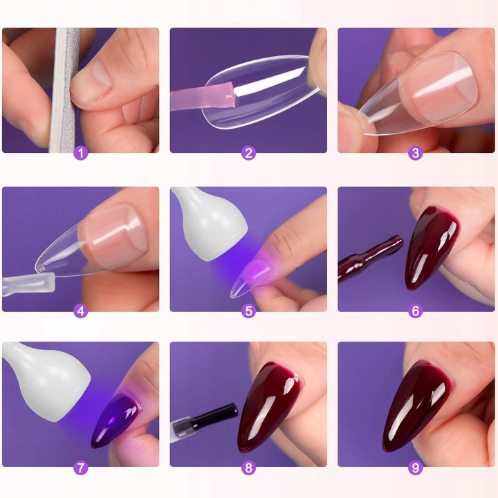 Lampka UV LED do górnych form 5W biała. Mini lampka UV zasilana USB.