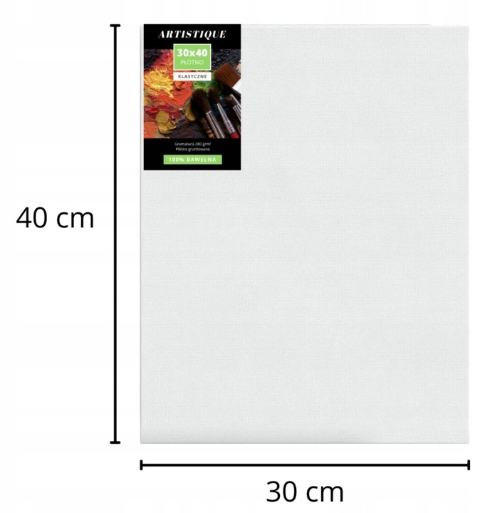 8 szt PODOBRAZIA PŁÓTNO DO MALOWANIA 30x40 cm PODOBRAZIE MALARSKIE +GRATIS