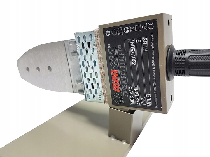 ZGRZEWARKA DO ZGRZEWANIA RUR PP PCV 1200W 16-63mm