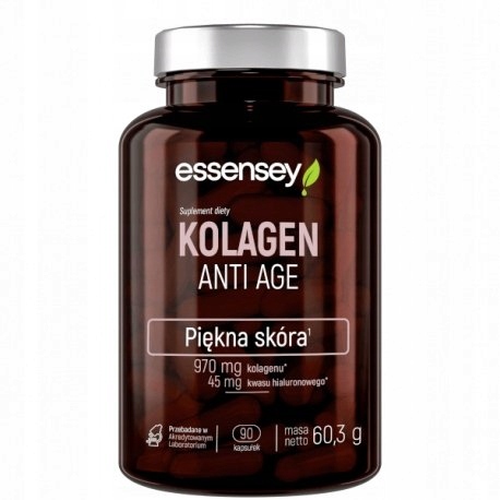 Essensey KOLAGEN ANTI AGE WIT C 1075MG WŁOSY SKÓRA