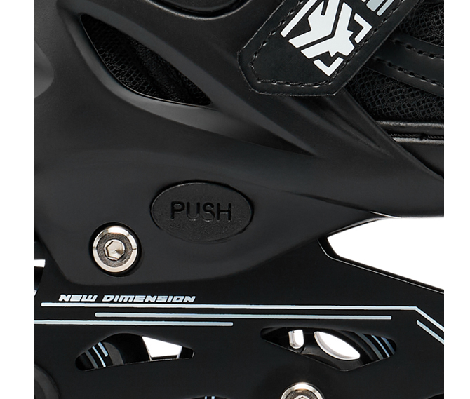 Rolki Regulowane RAVEN Drill Black 34-37