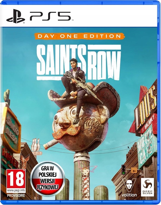 SAINTS ROW DAY ONE EDITION - SaintsRow - PL - PS5 - Płyta Blu-ray