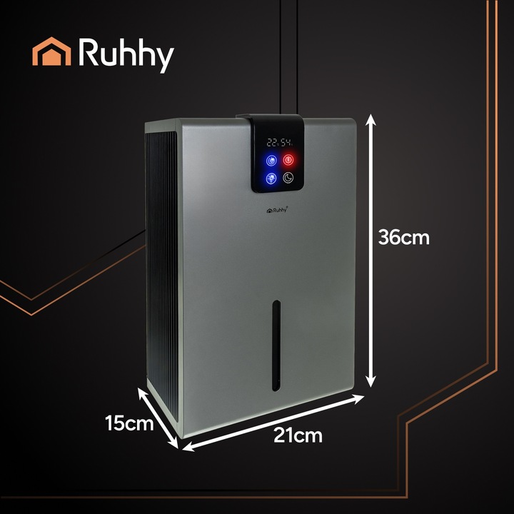 Osuszacz Powietrza Pochłaniacz Wilgoci Higrostat Higrometr Wydajny