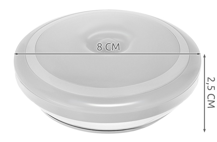 Lampka LED z Czujnikiem Ruchu PIR Lampa na Baterie Nocna Bezprzewodowa