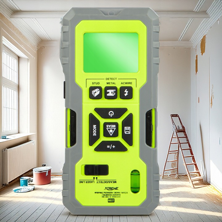 WYKRYWACZ 5W1 DETEKTOR DREWNA METALI NAPIĘCIA PRZEWODÓW DALMIERZ