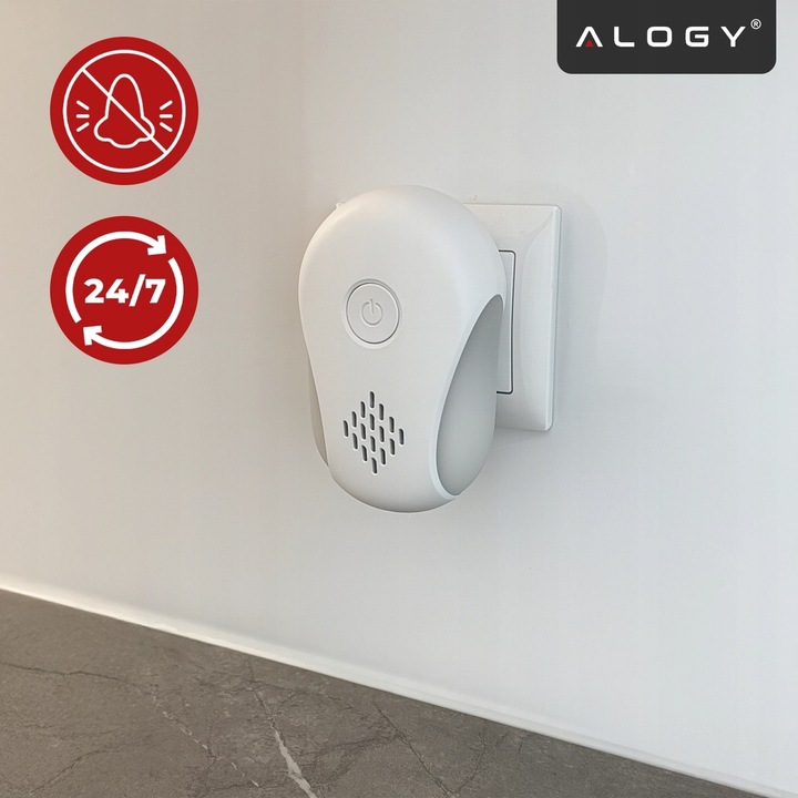 ODSTRASZACZ MYSZY OWADÓW I GRYZONI ULTRADZWIĘKOWY NA KUNY SZCZURY