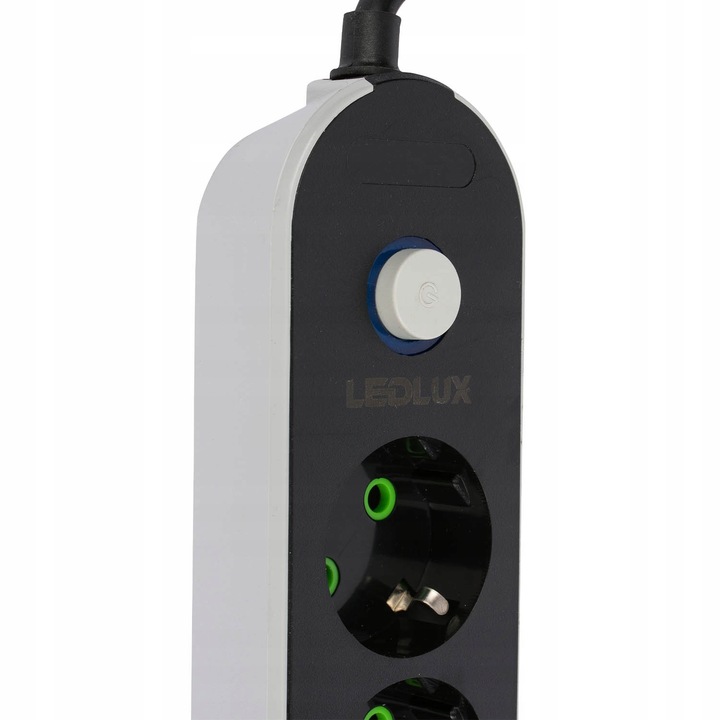 PRZEDŁUŻACZ listwa 2m 4 gniazda + 3x USB