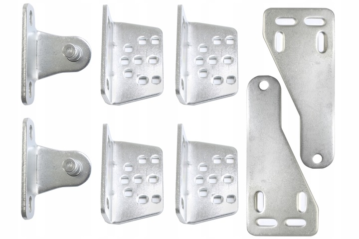 Zestaw do bramy dwuskrzydłowej FORCE SW200 2x2m 400 kg lampa do skrzydłowej