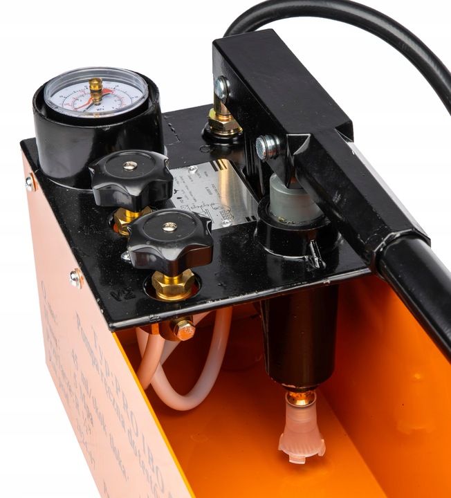 POMPA RĘCZNA DO PRÓB CIŚNIENIA CIŚNIENIOWYCH INSTALACJI TŁOKOWA PR-50