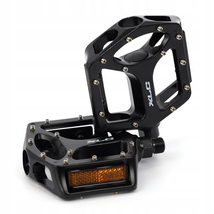 Pedały platformowe aluminiowe XLC PD-M10, czarne
