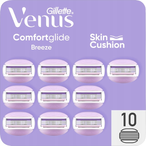 Gillette Venus Comfortglide Breeze ostrza do golenia dla kobiet 10 sztuk