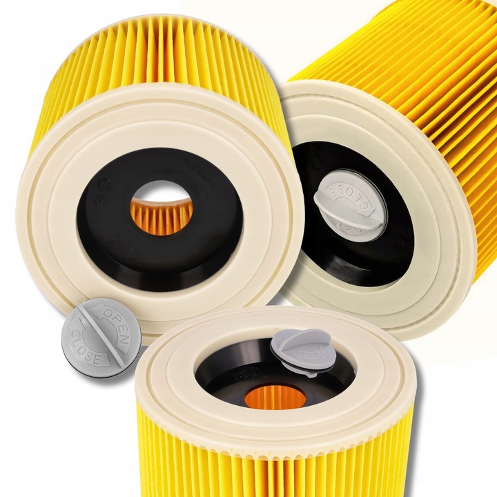 3x FILTR DO ODKURZACZA KARCHER WD3 Filtry 3 SZT WD 3 MV3 WD2 SE4001