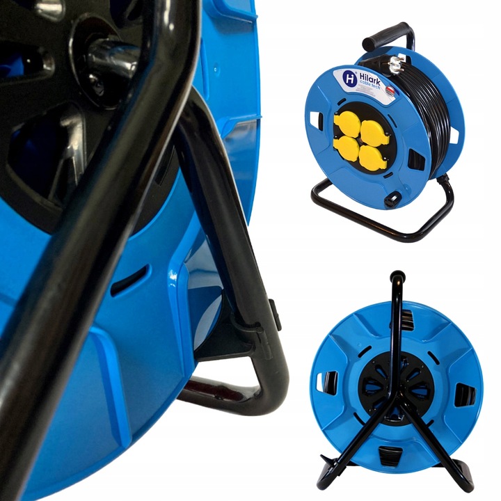 Przedłużacz na bębnie, H05VV-F OWY 3x2,5mm2 50m