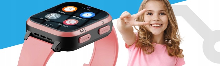 Smartwatch ZEGAREK dla dzieci Forever GPS WiFi 4 Kids Look Me KW-510