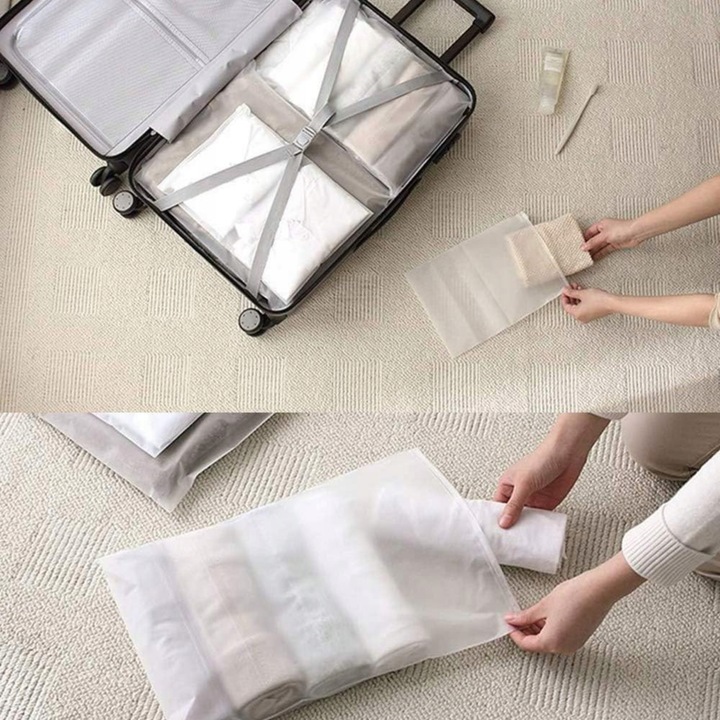 16x WORKI NA UBRANIA AKCESORIA TORBY DO WALIZKI BAGAŻU ORGANIZER PODRÓŻNY