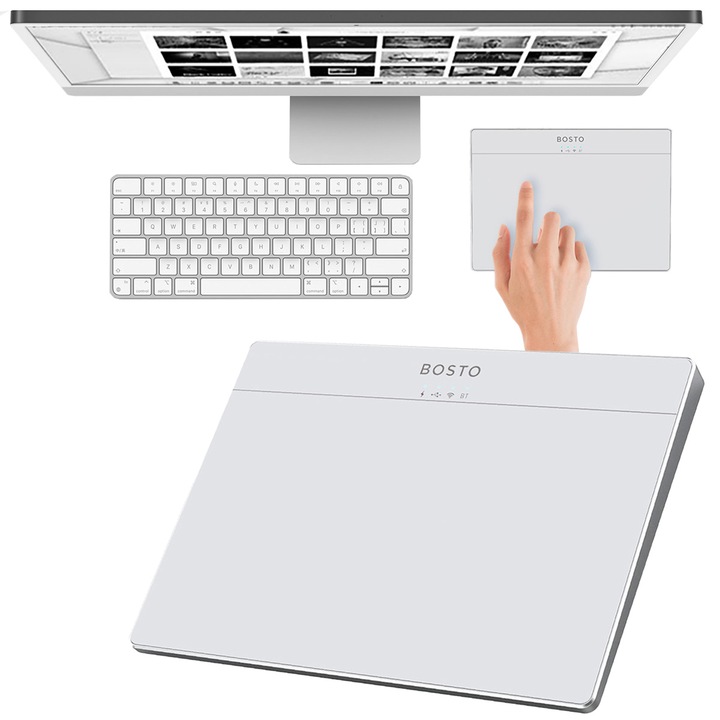 BOSTO T02 Touchpad Trackpad Gładzik BEZPRZEWODOWY do WINDOWS iOS