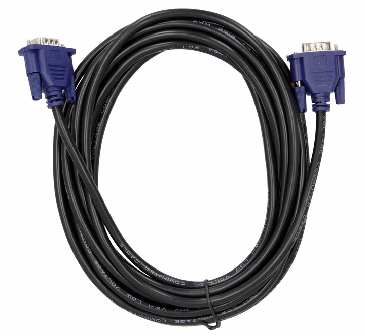 Kabel D-SUB VGA-VGA do monitora 10M Przewód FULLHD