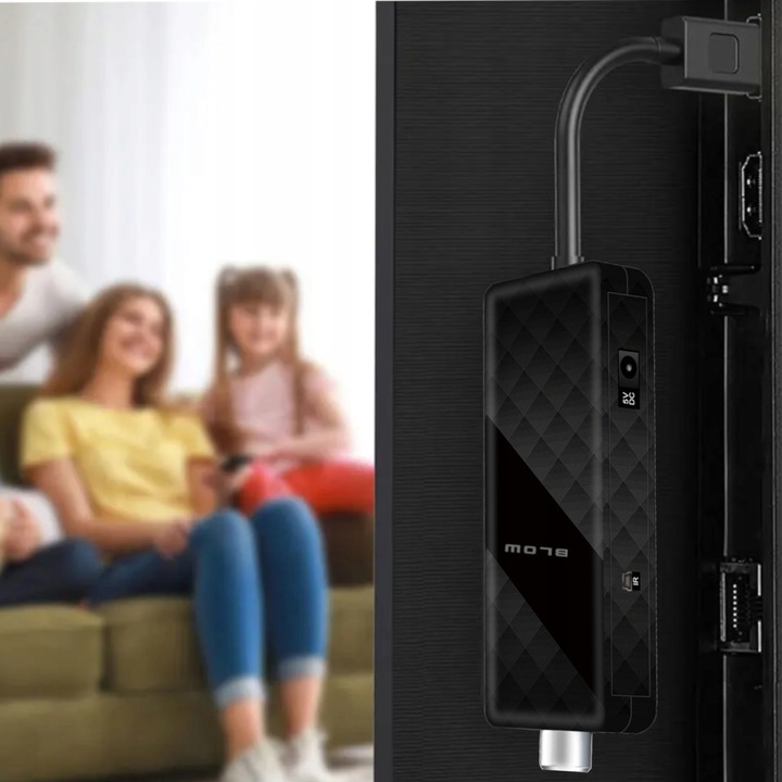 2 SZT DEKODER TUNER TV DVB-T2 HEVC H.265 FULL HD MINI STICK PILOT HDMI USB