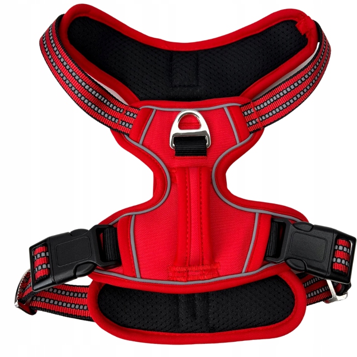 MOCNE SZELKI GUARD dla psa ALASKA odblask red M